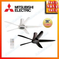 MITSUBISHI 56" 5-Speed Remote Ceiling Fan C56-RW5 C56-RW4 Kipas Siling