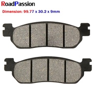 Motorcycle Front Rear Brake Pad Disks for YAMAHA RZ50 T105E V110ZE AT115 TW125 XP125 YP125 TW200E ST