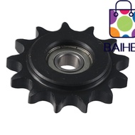 BAIHEE Chain Idler Sprocket, 13 Tooth 10mm Bore 1/2" Pitch Convex Idler Gear, Durable C45 Carbon Ste