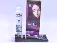 ASH GREY CAT RAMBUT ABU ABU  DIOSYS 100ml plus developer Semir pewarna warna grey collor hair collor