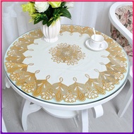 NEW 1 PC Round Tablecloth Oil-proof Anti-scald Coffee Table Cloth Round Table Table Cover