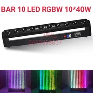 บีมบาร์ 8 LED Beam Bar 8 Led 10 LED(4in1) rgbw PARTY LIGHT ไฟดิสโก้เทค ไฟ Laser light ไฟเทค ปาร์ตี้