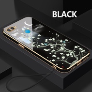 Softcase For OPPO A7 A7n A7x A8 Flying on Flowers Drop Resistant Soft Case