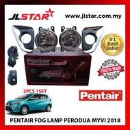 PERODUA MYVI 2018 ORIGINAL OEM FOG LAMP + SWITCH WIRERING (PD-998)