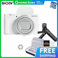 Sony | Sony Genuine Zv-1M2 Vlog Camera White + Gp-Vpt2Bt Wireless Grip + Memory + Bag + Lcd Film + P