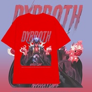 Mobile Legend Dyrroth Naraka Flame Game T-Shirt