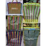 Makapal Nylon Bag / Net Bag / Travel Bag / Sako Bag / Shopping Bag / Sack Bag / Luggage Bag  With Do
