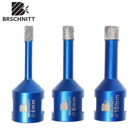 BRSCHNITT Drill Bit Drilling Core Bit Hole Saw Porcelain Tiles Crowns Granite Marble Stone Hole Saw