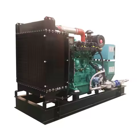 30kW silent Generator LPG generator 37.5kVA Natural Biogas Generator Unit Three-phase Electricity