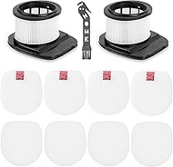 Jollsung Filter for Shark Rocket Pet Pro Cordless Vacuum IZ162H IZ163H IZ361H IZ362H IZ363HT IZ440H 