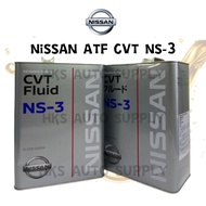 Nissan ATF CVT NS3 NS-3 4L KLE53-00004 Auto Transmission Fluid gear oil X-Trail T31N/Teana L33L/Sylp