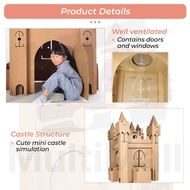 Big 3D DIY Cardboard Toy House For Kids Fun | DIY Craft For Kids | Kid Toy House DIY Cardboard House