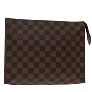 路易威登 Damier Ebene Poche 香水 26 袋 N47543 LV 正品 am5927