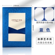 Multi-Functional A4 Signing Book Conference Speech Poem Recitation Folder Meeting Agreement Business