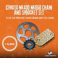 CFMOTO NK400 650 Chain and Sprocket Set