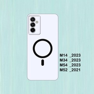 HP Silicone Samsung M14, Samsung M34, Samsung M54, Samsung M52 - Case casing cover Flexible Blackhp