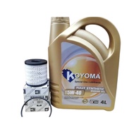 A468# Peugeot 206 208 308 3008 508 5008 OIL FILTER 1109-Z1 + KOYOMA 5W40 FULLY SYNTHETIC ENGINE OIL
