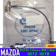 FOR MAZDA 808 RX3 RX-3 Mizer COUPE 2D 19727374-78 ACCELERATOR CABLE NEW WIRE