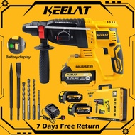 KEELAT KWHD001 Rotary Hammer Drill Driver 800W Impact Drill Cordless Hammer Impact Drill 3 Mode Can 