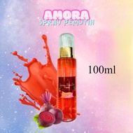 Amora Spray Pemutih 100% Original With Proof Spray Viral Putih Mencerahkan Kulit Glowing Skincare