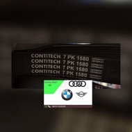 Alternator Fanbelt 7Pk1580 bmw M60 530 E34, 730 E38 Contitech Brand
