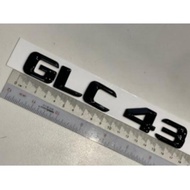 Mercedes GLC 43 Emblem Logo gloss black | Mercedes GLC43 emblem