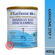Karihome BB-1 Goat's Milk Infant Formula Step 1 (Rumusan Bayi Susu Kambing Langkah 1) 400g (New)