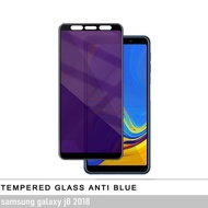 TEMPERED GLASS BLUE SAMSUNG GALAXY J8 2018 / J6 2018 / A6 2018 / A6 PLUS / A8 2018 / A8 PLUS / J4 PL