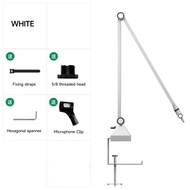 [NEW]GOCHANMI Boom Arm Microphone Table Desktop Stand Mic Holder YouTube Live Table Clamp Mic Holder