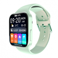 Others - N76智慧手錶睡眠心率血壓血氧監測無線藍牙通話運動手環（綠色）