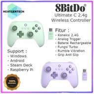 8Bitdo Ultimate C 2.4G Controller Wireless Gamepad Windows Steam Deck Economical