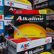 batre abc alkaline AAA kemasan isi 24set / battery /baterai A3