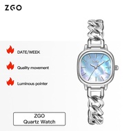 ZGO Ladies Luxury Pearl Decoration Watch 2127