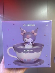 Sanrio Kuromi法式茶杯藍牙喇叭擺設