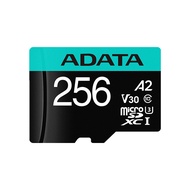 FGTRE การ์ด Micro SD XC ADATA ของแท้พร้อมอะแดปเตอร์การ์ดความจำ UHS-I U3ไมโครการ์ด SD 64GB 128 NM 256