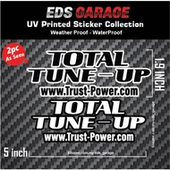 Trust Greddy total tune up jdm sticker