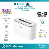 D-Link DWR-2000M DWR-X2000 DWR-BE7200G 5G Wifi 7 BE7000 Wifi 6 AX3000 AX1800 Sim Card Router Wireles