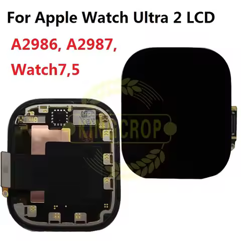 For Apple Watch Ultra 2 LCD Display Touch Screen Digitizer Assembly 49MM A2986, A2987, Watch7,5 For 