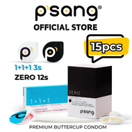 [15pcs BUNDLE] P'sang Zero & 1+1+1 Buttercup Condom Safe Sex psang kondom 保险套 避孕套 安全套