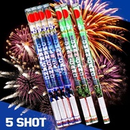 (HARGA GROSIR) KEMBANG API ROMAN CANDLE 5/8/12 SHOT 0.8 INCH PETASAN TOP PEGASUS (PER BATANG)