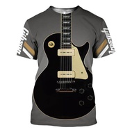Kaos Gitar Prs Kaos 3D Seluruh Cetak 3D Kustom Kaus 3D Cetak Grafis Gitar Prs 3D Kaus Cetak Seluruh 