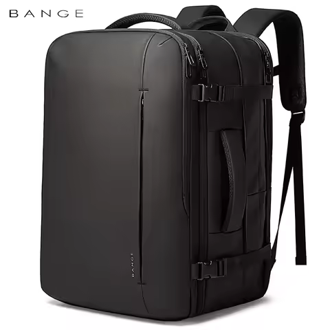 Bange Backpack Men 37L45L Business Aesthetic Backpack School Bag Large 17.3 Laptop Backpacks Waterpr