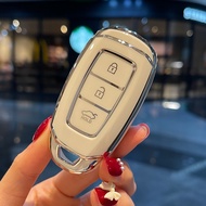 Car Key Case Cover for Hyundai I10 I20 Ix25 I30 Ix35 Accent ELANTRA PALISADE ENCINO Solaris Kia Soul
