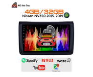 𝐔𝐏𝐆𝐑𝐀𝐃𝐄𝐃 𝐰/𝐂𝐨𝐨𝐥𝐢𝐧𝐠 𝐒𝐲𝐬𝐭𝐞𝐦 9inch [𝟰+𝟯𝟮]Nissan NV350 2015-2019 Android Head Unit Monitor Car StereoNav