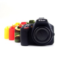 Serasi dengan Nikon D3500 Camera Silicone Case Beg Kamera DSLR Beg Pelindung D3500 Dedicated Soft Si