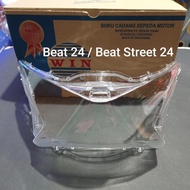 Mica Headlight Glass/ HONDA 24 LEDBEAT / STREET LED 24 Gen-2 WIN Brand