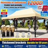 6x6 8x8 10x10 10x15 10x20Ft folding canopy folding tent kanopi bazar khemah ( full set) payung niaga