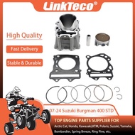 07-24 81mm 400cc Cylinder Piston Ring Gasket Top End Rebuild Kit For SUZUKl Burgman 400 AN400 AK9 K7