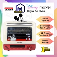 Disney x Mayer 20L Digital Air Fryer Oven with Steam Function MMAO20-DS Food Dehydrator Oven Ketuhar 烤箱 The Baker Khind