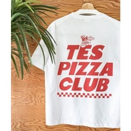 The Endless Summer TES FLAG LTD PIZZA CLUB 200GSM 100% Premium Cotton Short Sleeve T-Shirt 6917